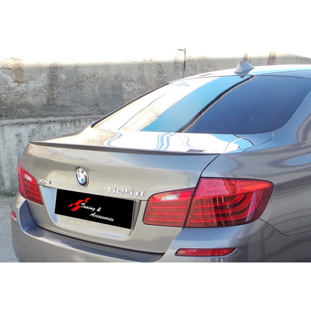 F10 M Sport / Technic Rear Trunk Spoiler Raw Surface ABS / 2010-2017