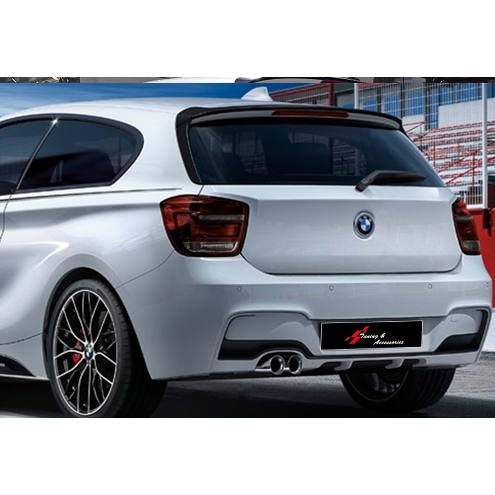 F20 M Performance Style Matte Black Vacuum Plastic / 2011-2014 (Diffuser R+L Single Output)