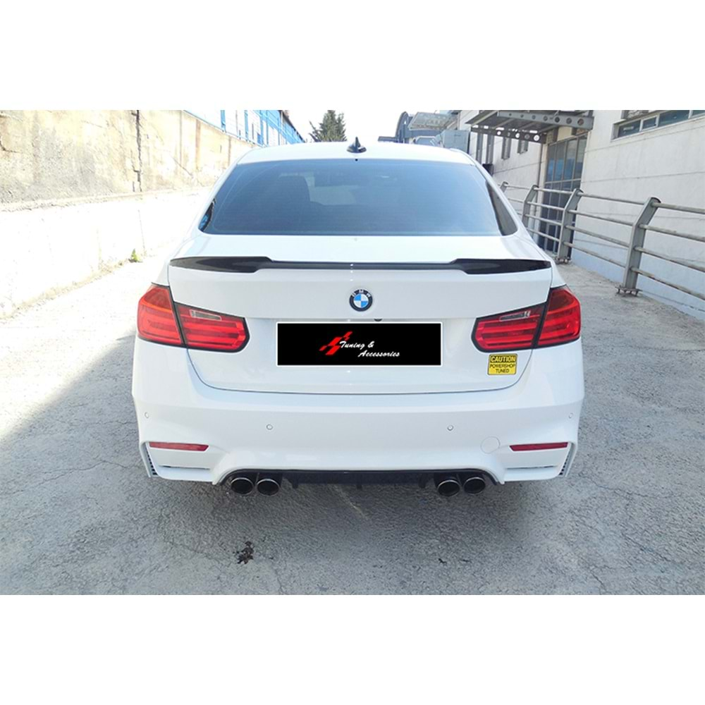 F30 Rear Trunk M4 Spoiler Raw Surface ABS / 2012-2018