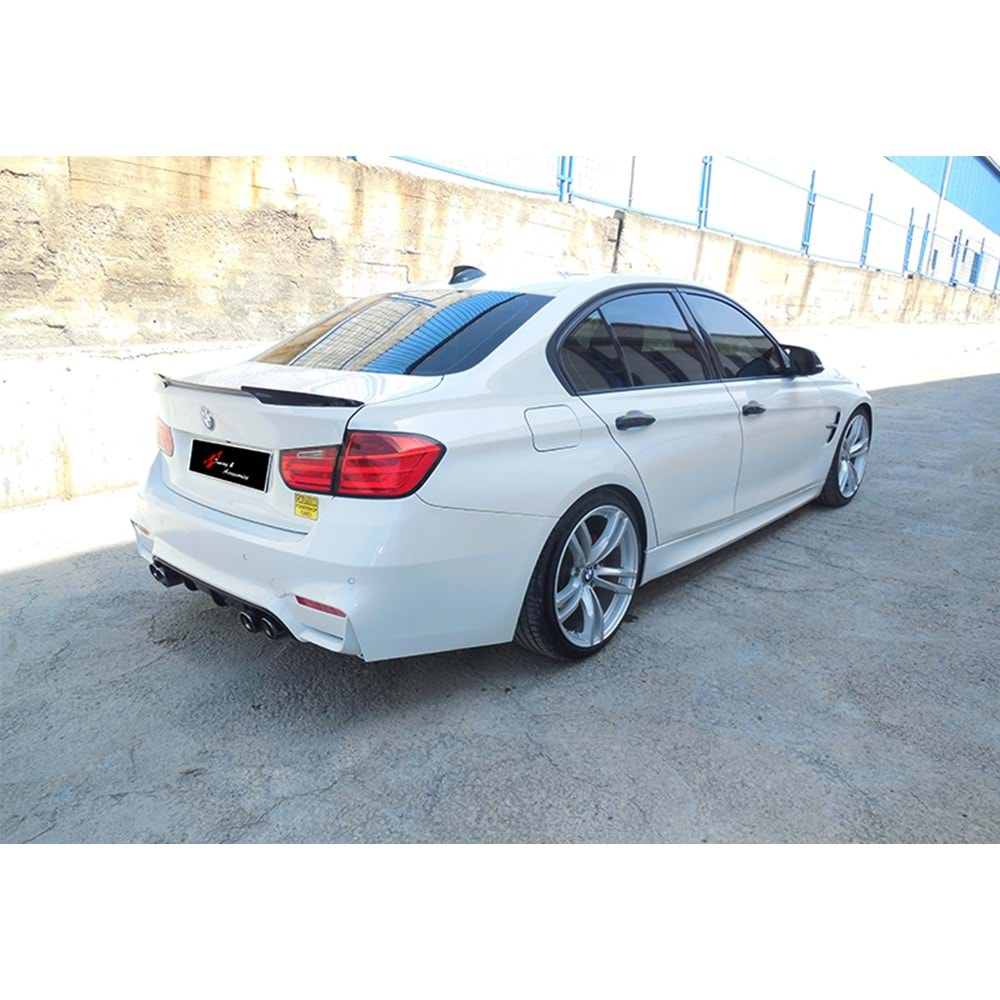 F30 Rear Trunk M4 Spoiler Raw Surface ABS / 2012-2018