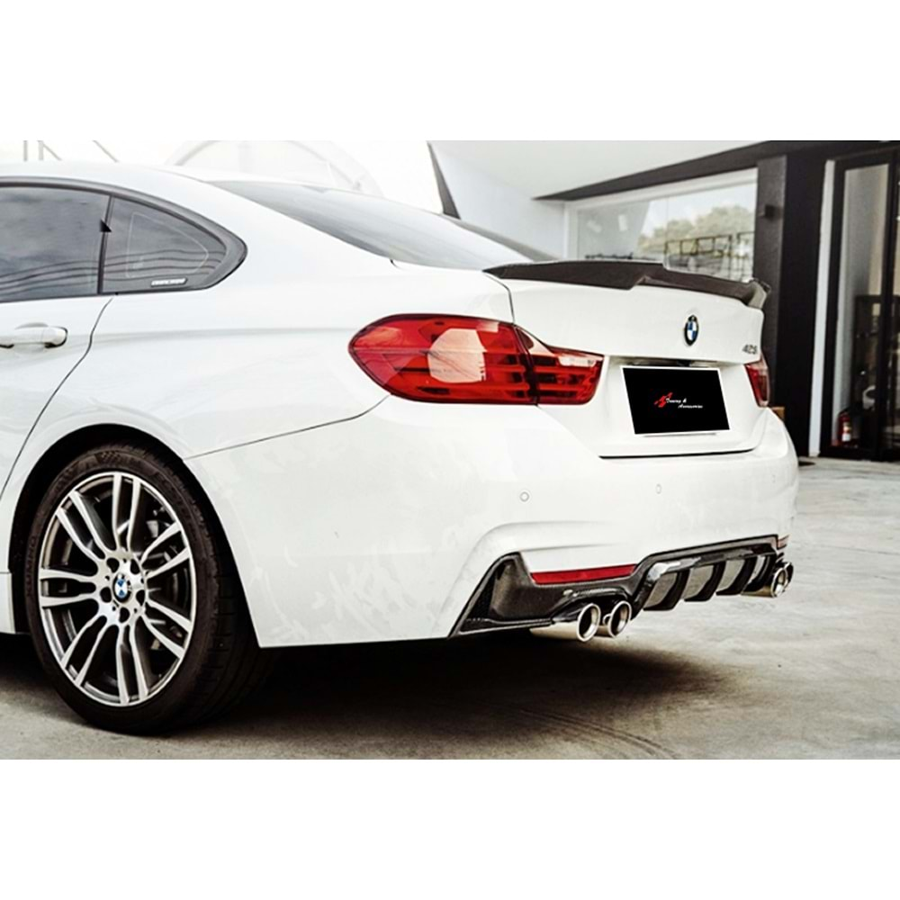 F36 Grand Coupe Rear Trunk M4 Spoiler Raw ABS / 2014-2020