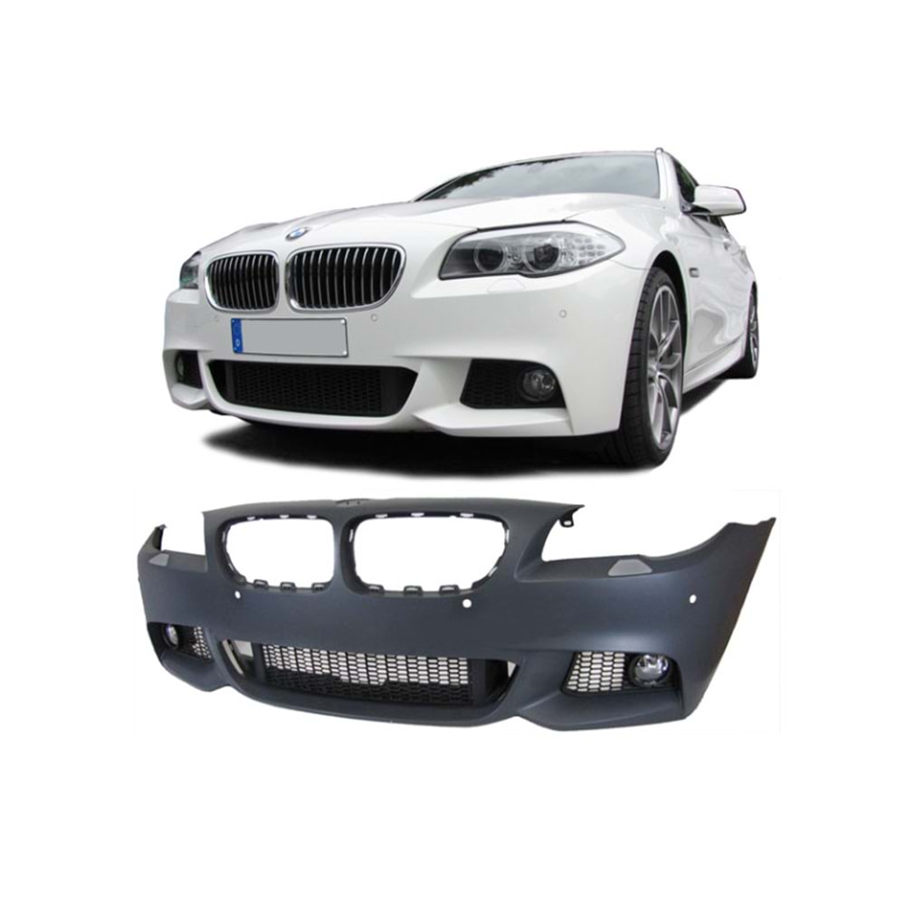 F10 M Technic Front Bumper ABS / 2010-2013 (Without Fog Lamps)