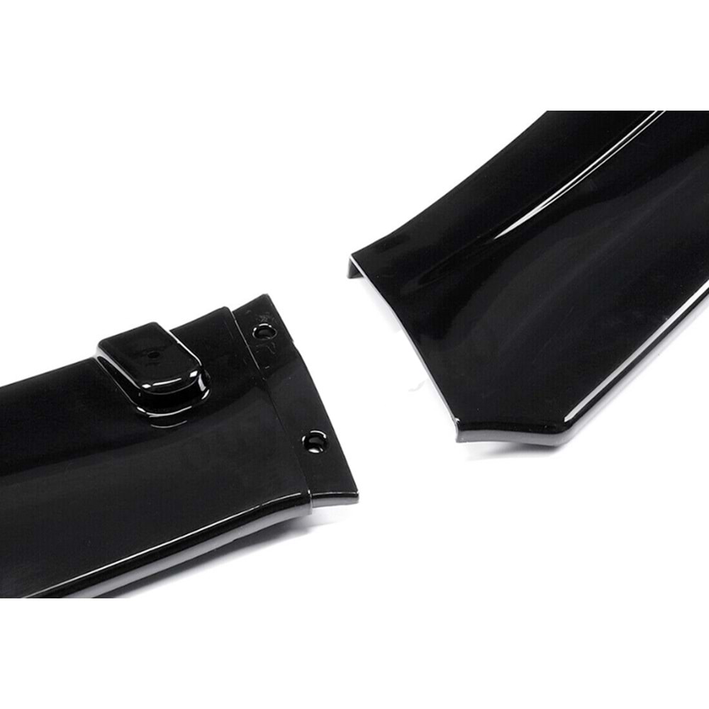 Civic FC5 Front Lip Piano Black ABS / 2016-2021 (3 Piece)