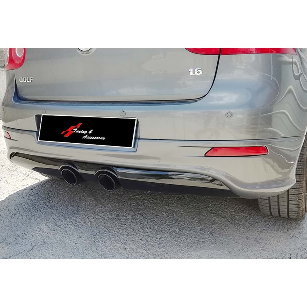 Golf 5 R32 Rear Bumper Lip Raw Surface Vacuum Plastic / 2003-2009