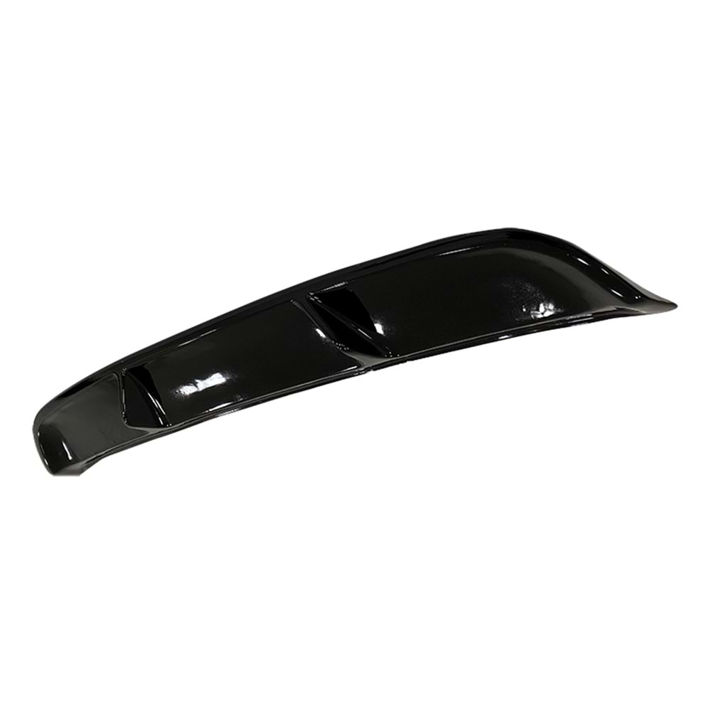 Golf 6 GTI Style Diffuser Without Output Piano Black Vacuum Plastic / 2008-2012