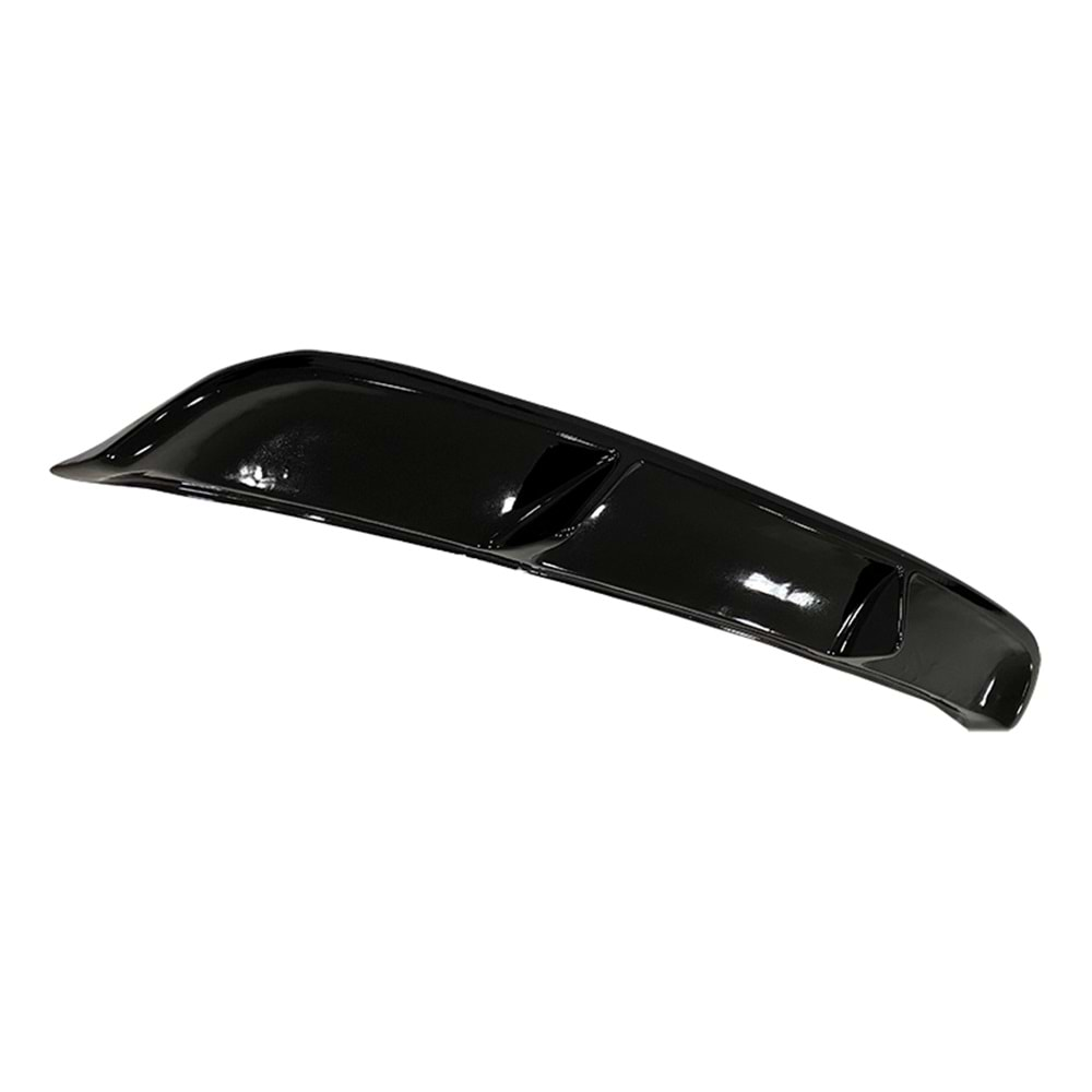 Golf 6 GTI Style Diffuser Without Output Piano Black Vacuum Plastic / 2008-2012