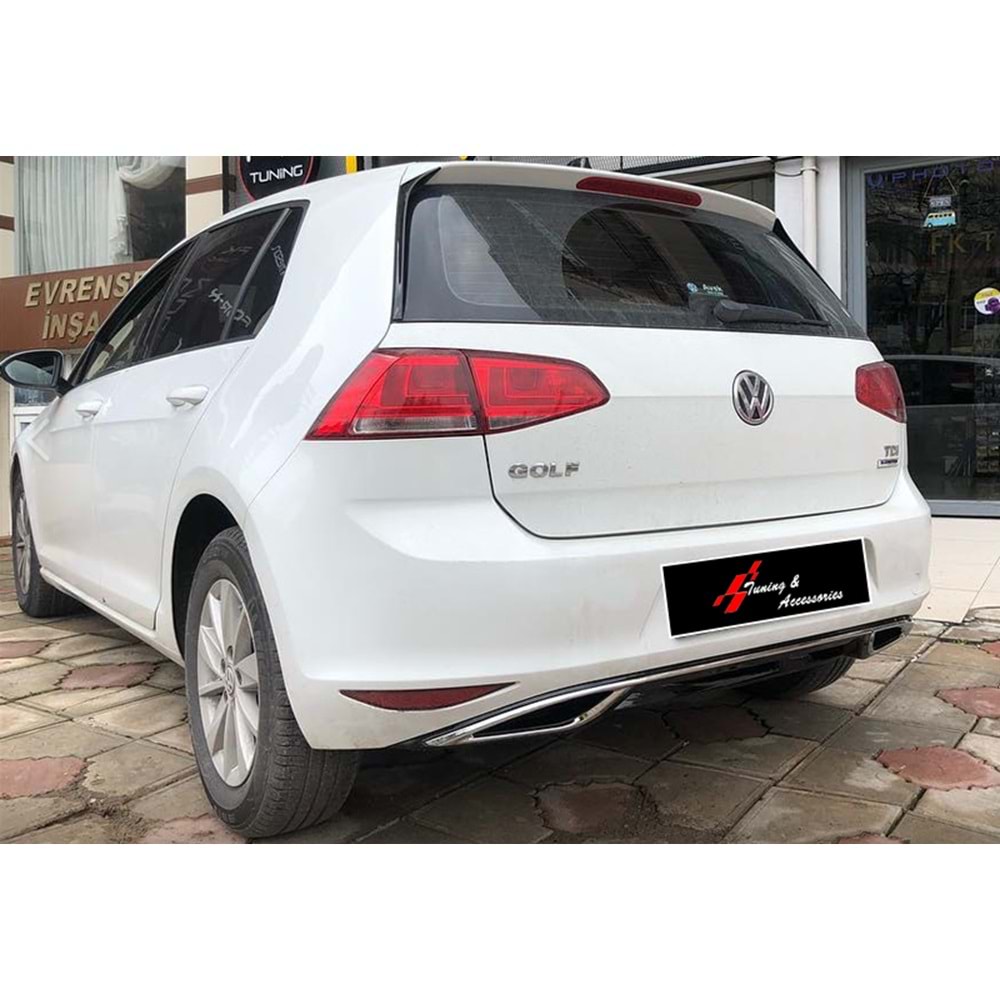 Golf 7 Diffuser Piano Black ABS / 2012-2017 (7,5 Facelift Look)