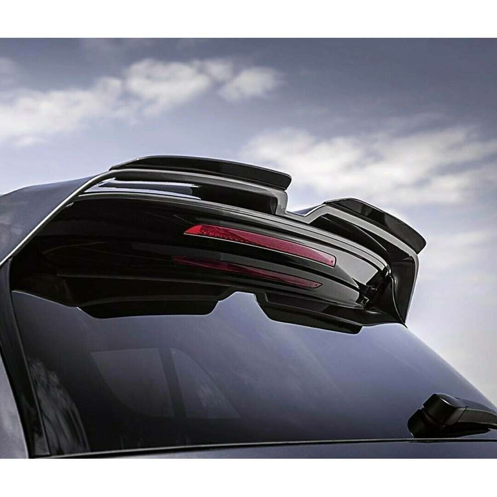 Golf 7 Oettinger Roof Spoiler Extensions Piano Black Vacuum Plastic / 2012-2019