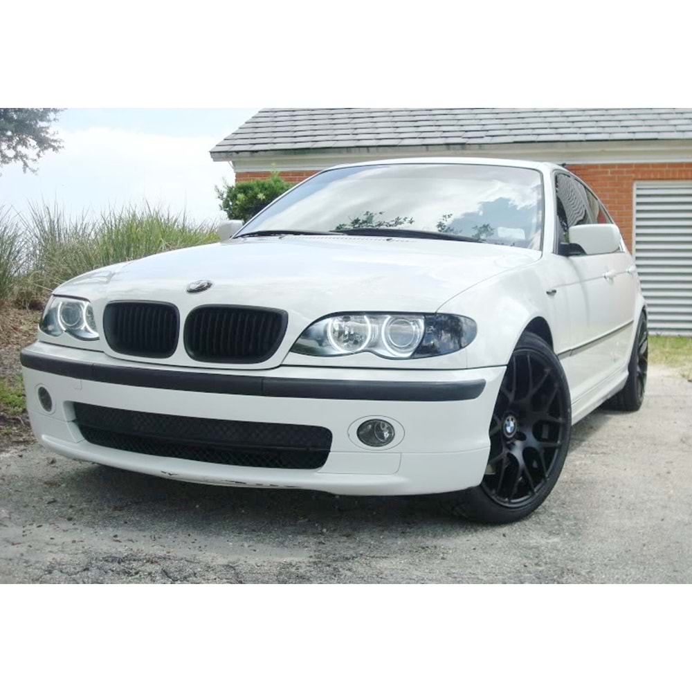 E46 M Technic Front Grille Piano Black ABS / 1997-2001 // Sedan