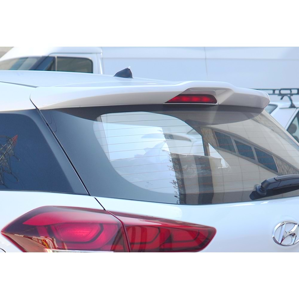 i20 Sport Style Roof Spoiler Primer Painted Fiberglass / 2014-2021