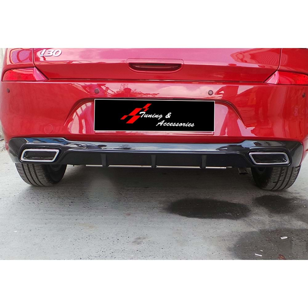 i30 Sport Diffuser Piano Black Vacuum Plastic / 2017-2020