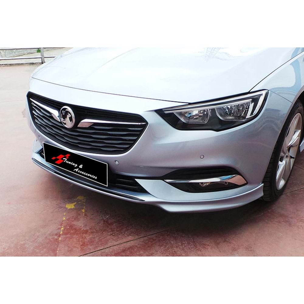 Insigna B OPC Line Front Lip Raw Vacuum Plastic / 2017-2020