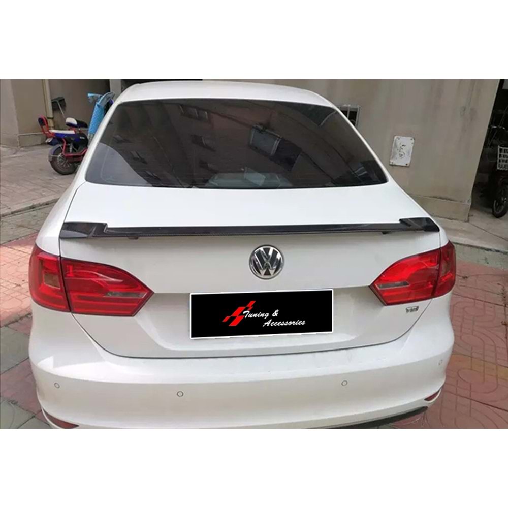 Jetta Mk6 Dynamic Style Rear Trunk Spoiler Raw ABS / 2010-2018