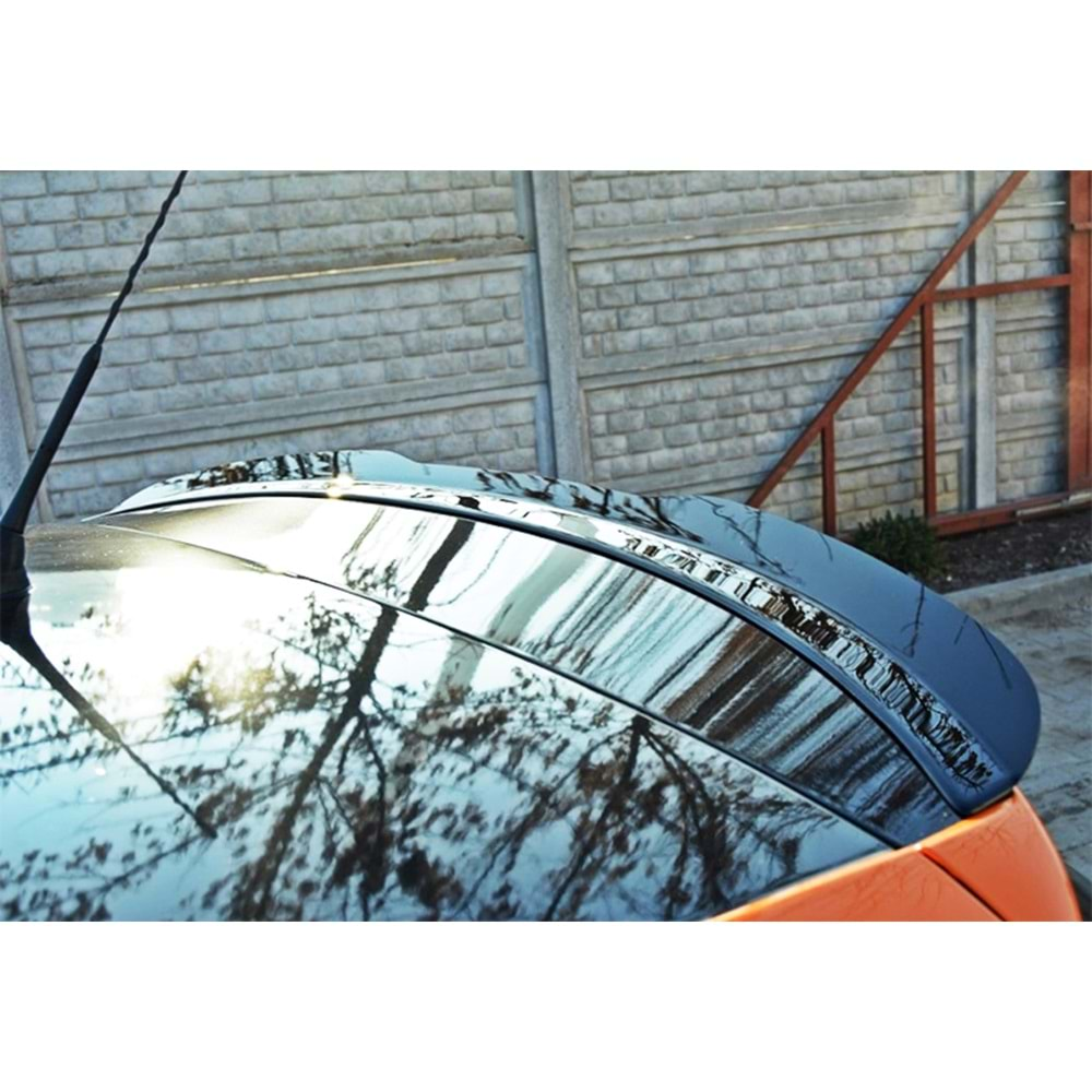 Leon Mk2 FL Cupra Max Cap Spoiler Piano Black Vacuum Plastic / 2009-2012