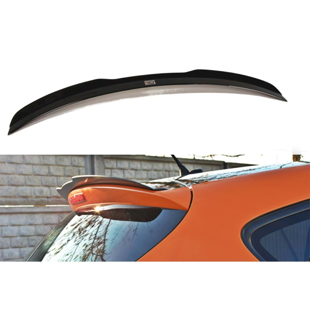 Leon Mk2 FL Cupra Max Cap Spoiler Piano Black Vacuum Plastic / 2009-2012