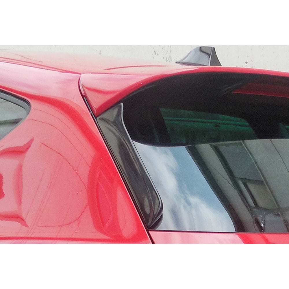 Leon Mk3 Rear Spoiler Side Flaps FR Raw Surface ABS / 2012-2020