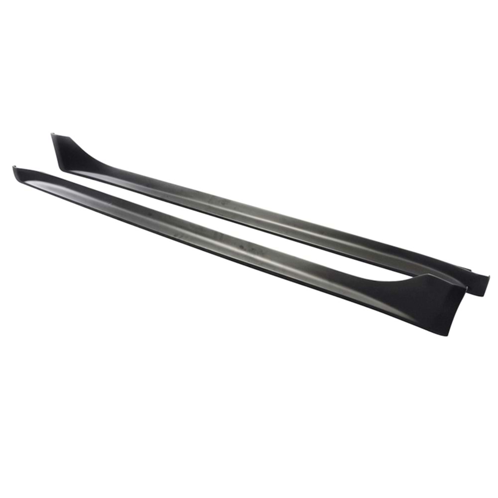 Lancer Twin Side Skirts Raw Surface Vacuum Plastic / 2006-2015