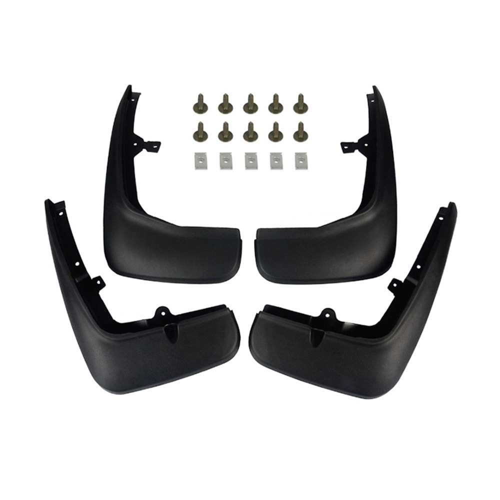 Sport L320 Mud Flaps Set Matte Black ABS / 2006-2012