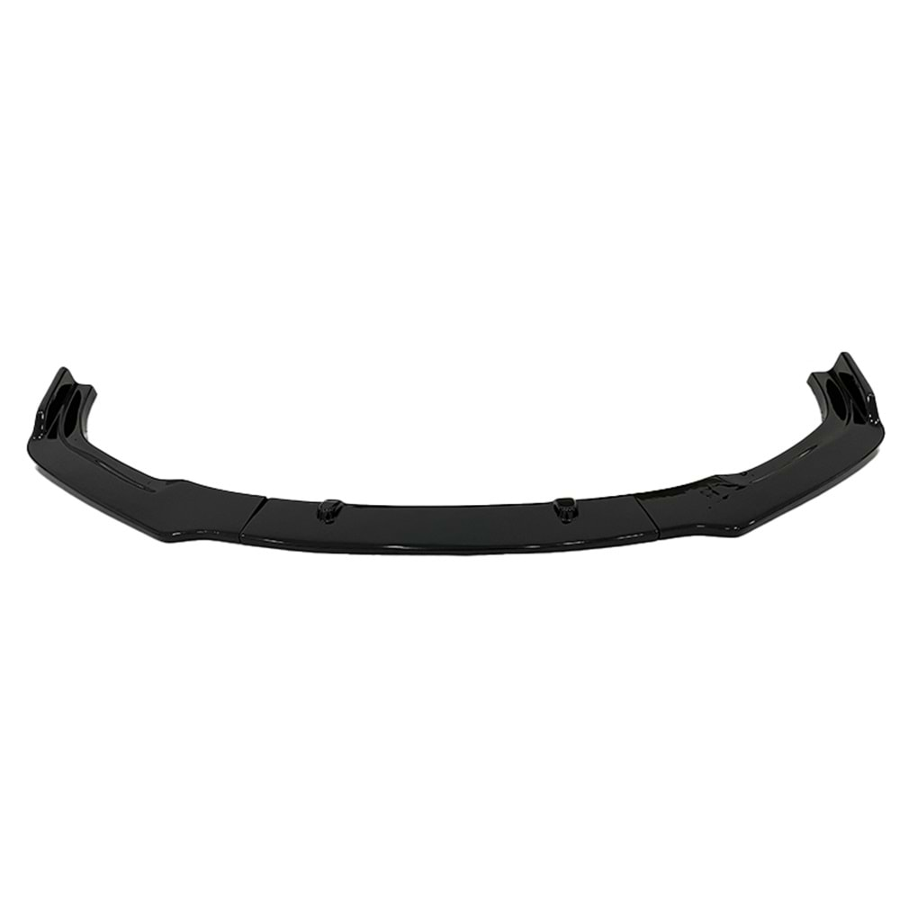 Octavia Mk3 Front Lip 3 Pieces Piano Black ABS 2013-2020