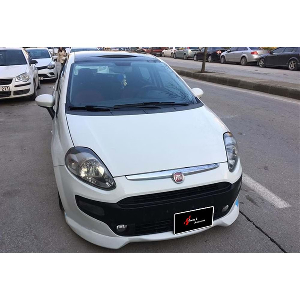 Punto Evo Steinmetz Front Lip Raw Vacuum Plastic / 2009-2012