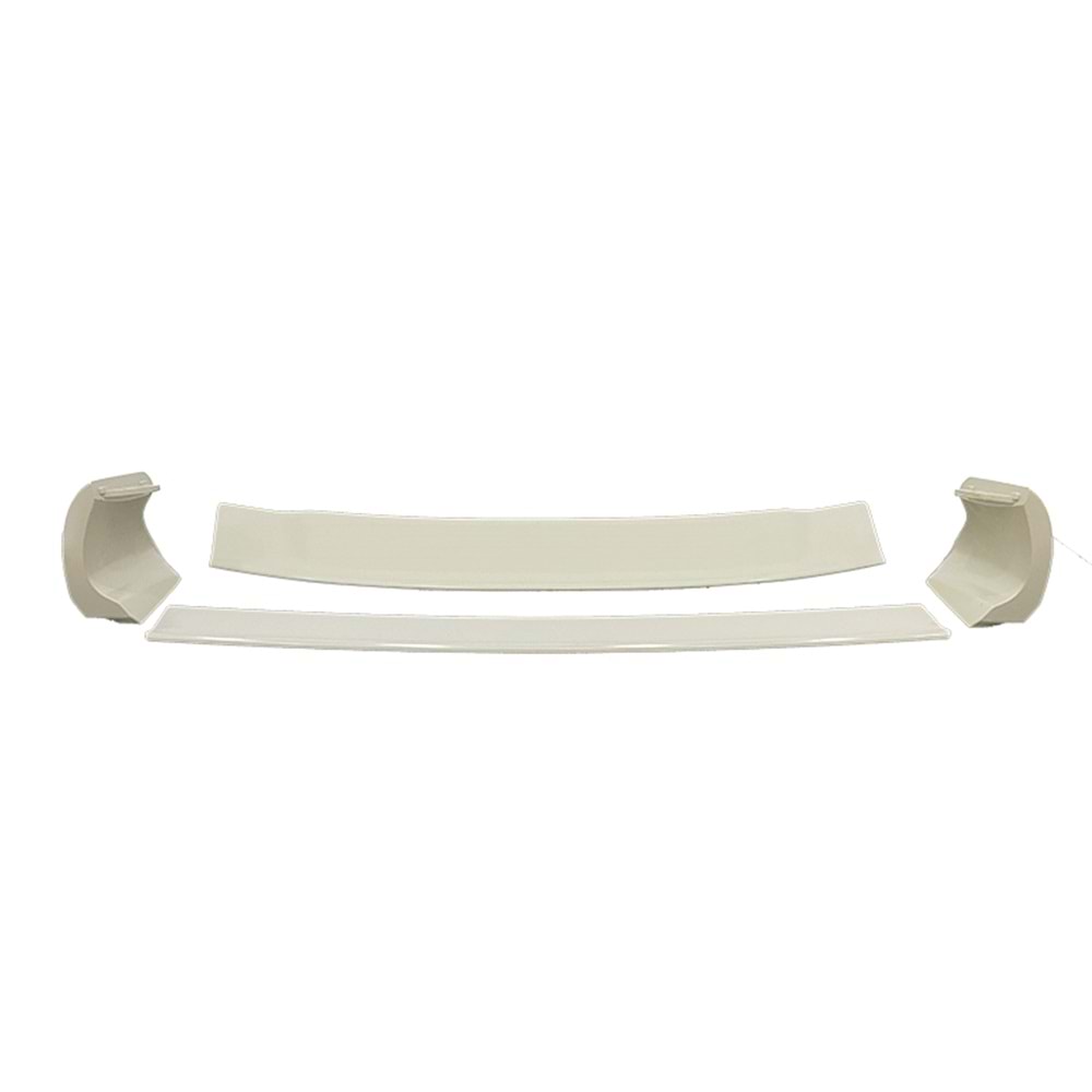 Civic FB7 Mugen RR Trunk Spoiler Raw Plastic ABS / 2012-2016 (3 Piece)