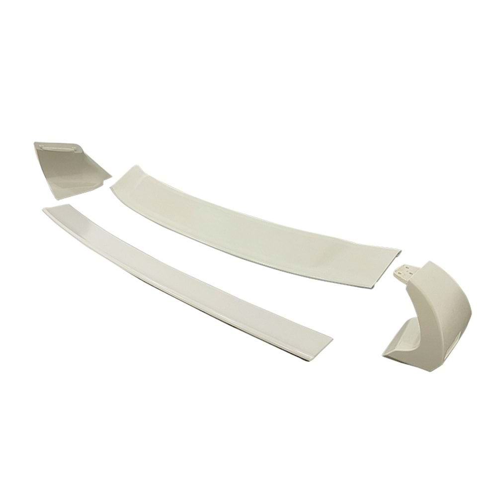 Civic FB7 Mugen RR Trunk Spoiler Raw Plastic ABS / 2012-2016 (3 Piece)