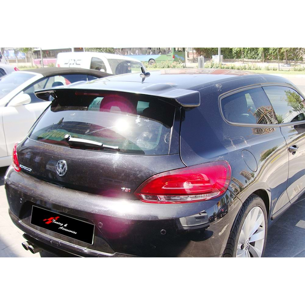 Scirocco R Cup Roof Spoiler Spoiler Primered Fiberglass / 2008-2013