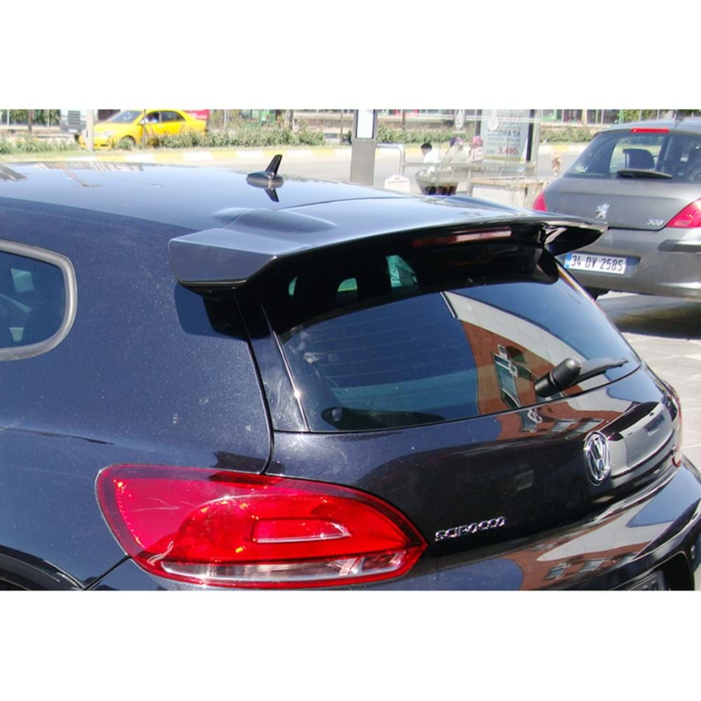 Scirocco R Cup Roof Spoiler Spoiler Primered Fiberglass / 2008-2013