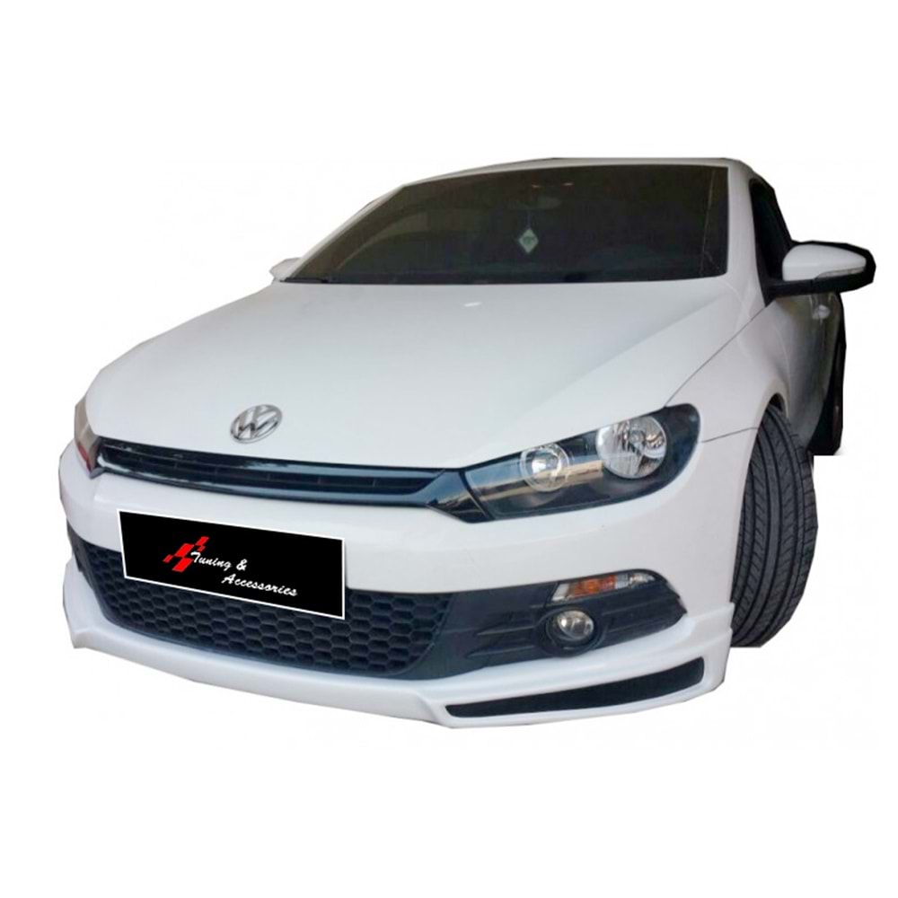 Scirocco Mk3 Je Desing Front Lip Raw Vacuum Plastic / 2008-2013