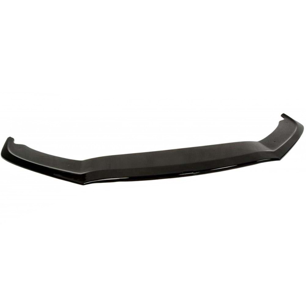 Scirocco Mk3 R Max Front Lip V2 Piano Black Vacuum Plastic / 2008-2013