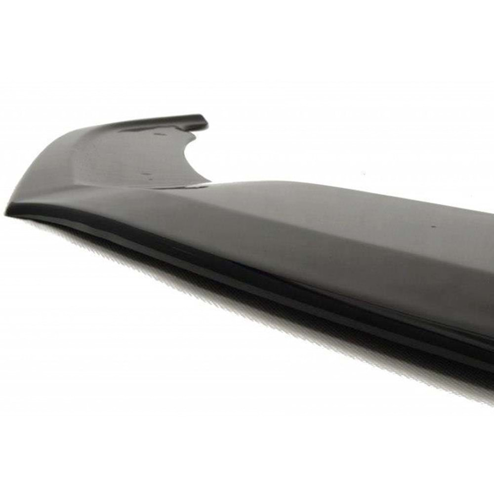 Scirocco Mk3 R Max Front Lip V2 Piano Black Vacuum Plastic / 2008-2013