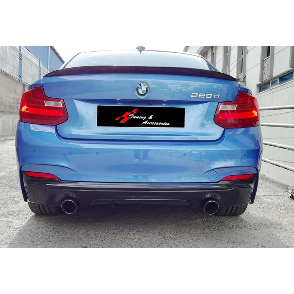 F22 Performance Dynamic Model Rear Trunk Spoiler Raw ABS / 2013 - up