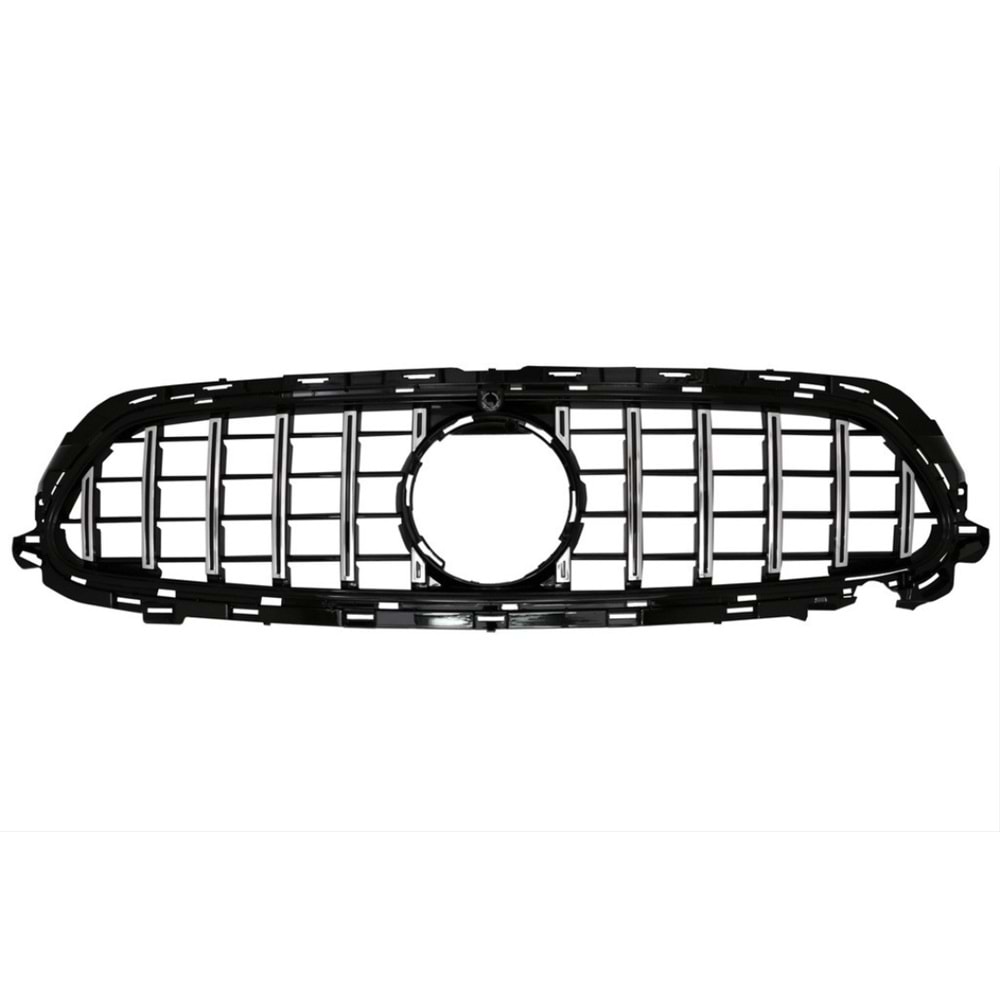 W213 FL GTR Front Grille ABS / 2019-up (Chrome Line + Piano Black)