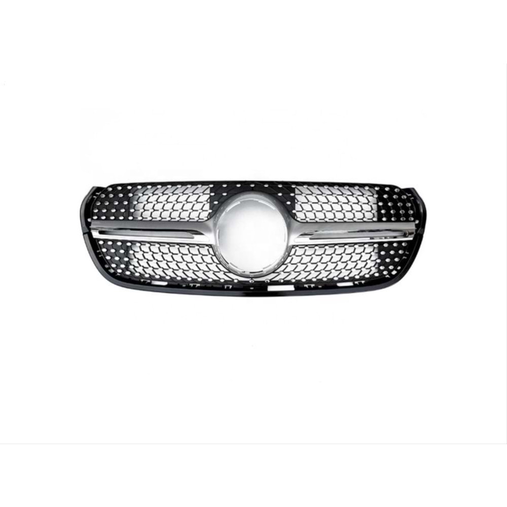 X Class Diamond Front Grille ABS / 2017-2020 (Chrome + Piano Black)