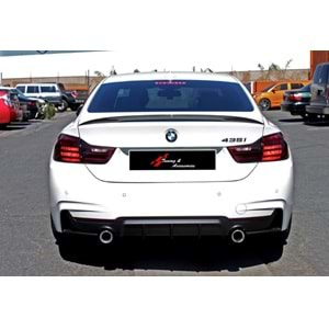 F32 Coupe M Performance Spoiler Piano Black ABS / 2014-2020