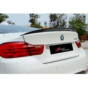 F32 Coupe M Performance Spoiler Piano Black ABS / 2014-2020