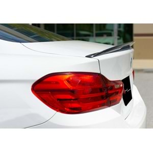 F32 Coupe M Performance Spoiler Piano Black ABS / 2014-2020