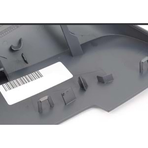 Mirror Cover, Ext./Upper, Right, Oem St., Raw Material Surface, ABS