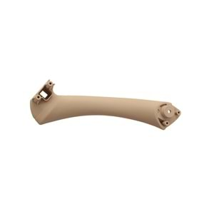 Inside Door Panel Pull Handle, Front or Rear/Left/Lower, Beige/Softage, Oem St., ABS