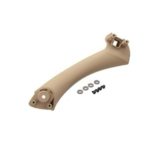 Inside Door Panel Pull Handle, Front or Rear/Right/Lower, Beige/Softage, Oem St., ABS