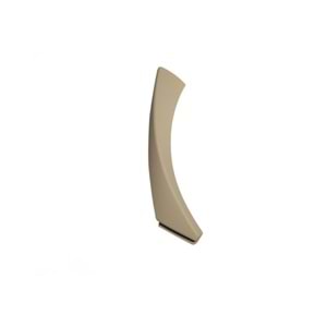 Inside Door Panel Pull Handle, Front or Rear/Right/Upper, Beige/Softage, Oem St., ABS