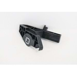 Bumper Side Bracket, Front/Left, Black, Oem St., ABS