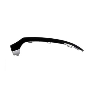 Bumper/AMG, Front Lower Trim/Right, Piano Black Surface, Oem St., ABS