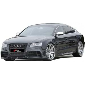 A5 B8 RS5 Side Skirts Raw Surface Vacuum Plastic / 2007-2016 (4 Door)