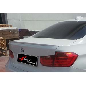 F30 M3 Style Rear Spoiler Piano Black ABS / 2012-2018