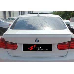 F30 M3 Style Rear Spoiler Piano Black ABS / 2012-2018