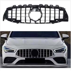 CLA C118 GTR Front Grille ABS / 2018-up (Chrome + Piano Black)