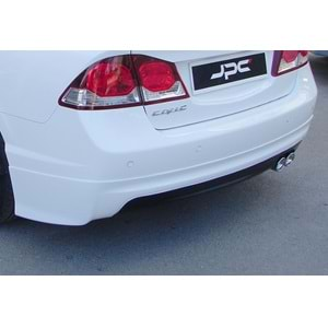 Civic FD6 Mugen Model Rear Bumper Lip Right Double Output Vacuum Plastic / 2006-2011