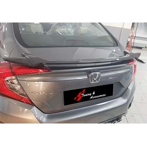 Civic FC5 Rear Trunk WT Spoiler Raw ABS / 2016-2021