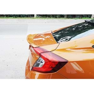 Civic FC5 Rear Trunk RS Twin Spoiler Raw ABS / 2016-2021